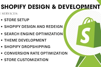 boost shopify store sales, shopify promotion, shopify store design and redesign