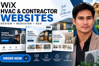 wix hvac website wix construction website wix contractor website wix seo