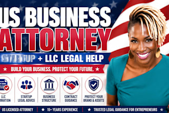 provide US startup lawyer advice for llc formation and business legal needs