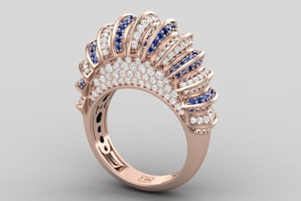 design custom 3d cad jewelry models for 3d printing and casting