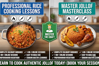 teach you how to cook authentic jollof rice