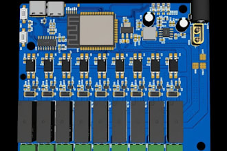 design raspberry pi cm5 carrier board pcb with schematic and manufacturing files