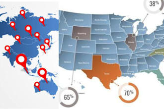 design a state map, province map, administrative map, regional map, and editable
