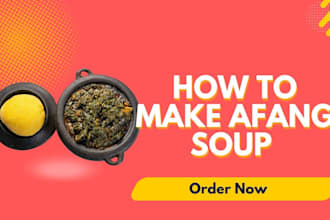 teach you gow to make afang soup