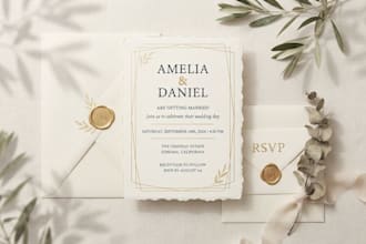 design elegant wedding and event invitation cards