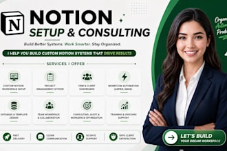 build a custom notion dashboard notion template notion consultation