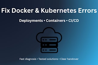 fix docker, kubernetes or github actions deployment errors