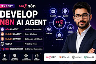 develop n8n ai agent claude ai agent claude cowork codex n8n claude automation