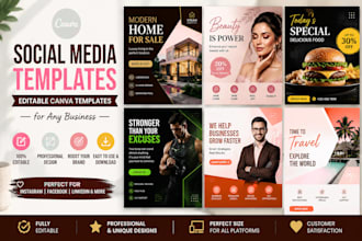 create canva social media templates