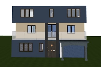 make house models 2d 3d , expert in floor plans architect