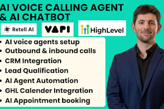 build vapi ai voice calling agent, gohighlevel ai chatbot, vapi ai voice agent