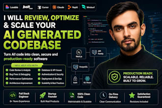 fix, optimize and scale your ai generated web app