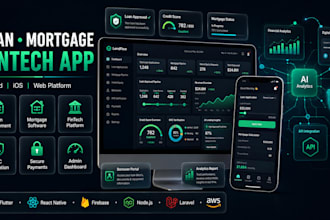 build loan, mortgage, home equity, banking, fintech mobile app, borrower portal