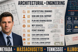 sign seal review draw nevada massachusetts tennessee illinois architectural plan