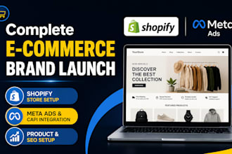 build a complete shopify store and launch your brand
