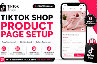tiktok shop store setup and optimization