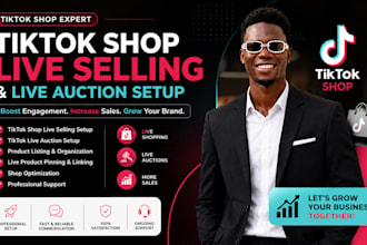 setup tiktok live auction tiktok shop live selling