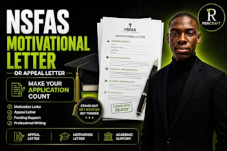 write nsfas motivational letter, appeal letter for funding or refunding students