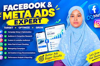 be your facebook and meta ads expert