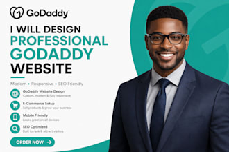 godaddy website design godaddy redesign godaddy SEO ecommerce