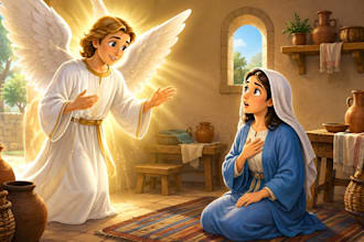 illustrate children christain bible story books