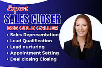 be salesperson sales representative appointment setter sales closer