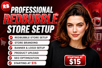 setup your redbubble print on demand store with SEO optimized listings