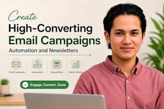 create email marketing campaigns, automation and newsletter
