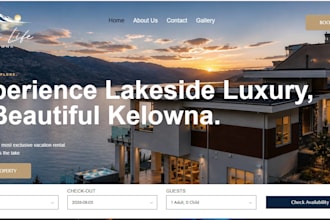 design vacation rental website airbnb website direct booking lodgify website