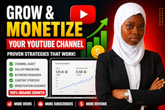 provide a complete youtube channel  monetization