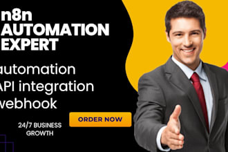 build n8n automation and ai chatbot for your business