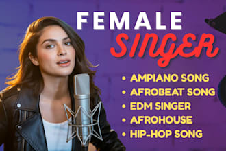 be your ghost songwriter, female singer, vocalist, lyric and melody writer