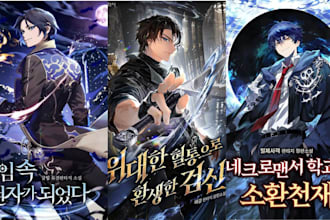 do manga webtoon cover character design comic book panel graphic novel manhwa