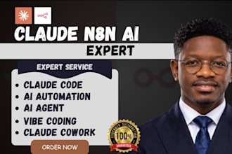 claude n8n agent ai automation expert claude n8nagent developer claude workflow
