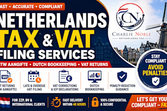 file your netherlands vat returns, fix btw errors and dutch bookkeeping for zzp