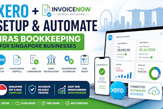set up xero with invoicenow gst and automate iras bookkeeping for singapore smes
