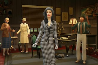 create unique custom sims for sim 4 unique sims, and design cc mods, sim facial