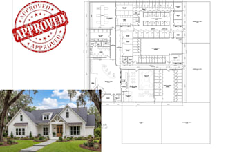 draw complete architectural, structural and mep engineering drawings for permit