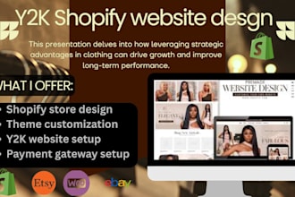 design shopify y2k website streatwear clothing store redesign