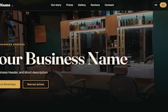 build a professional multilingual business website