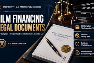 draft a custom sec compliant film production ppm