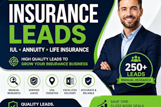 generate verified iul, annuity and life insurance leads for insurance agents