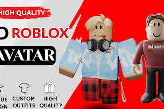 create 3d roblox ugc avatar, custom model, accessory, roblox avatar dynamic head