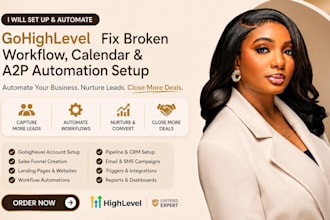 fix broken gohighlevel  workflow ghl calendar a2p ghl automation