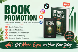 do book promotion, bootok, amazon kdp promotion and ebook marketing