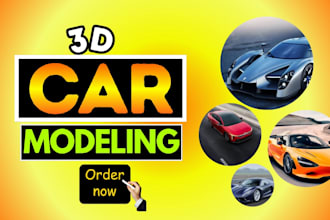 do 3d car modeling for 3d print