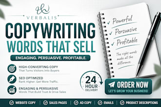 high converting copy for startups, agencies and local businesses