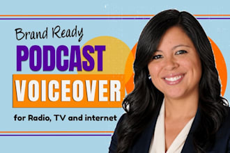 record radio advert commercial voiceover and podcast ads with british accent