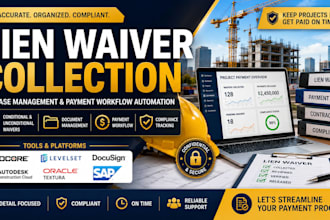 do lien waiver collection release management and construction payment workflow