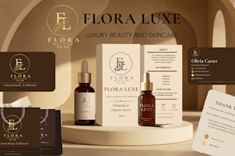 design luxury logo and brand identity